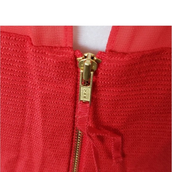 Maeve Red Sleeveless Party Dress - Picture 3 of 11